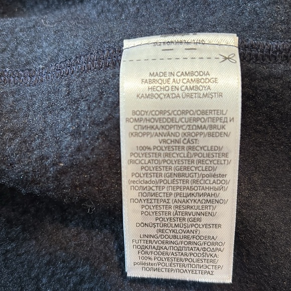 NWT Polo Half-Zip Pullover Navy Fleece Jacket - Picture 15 of 16